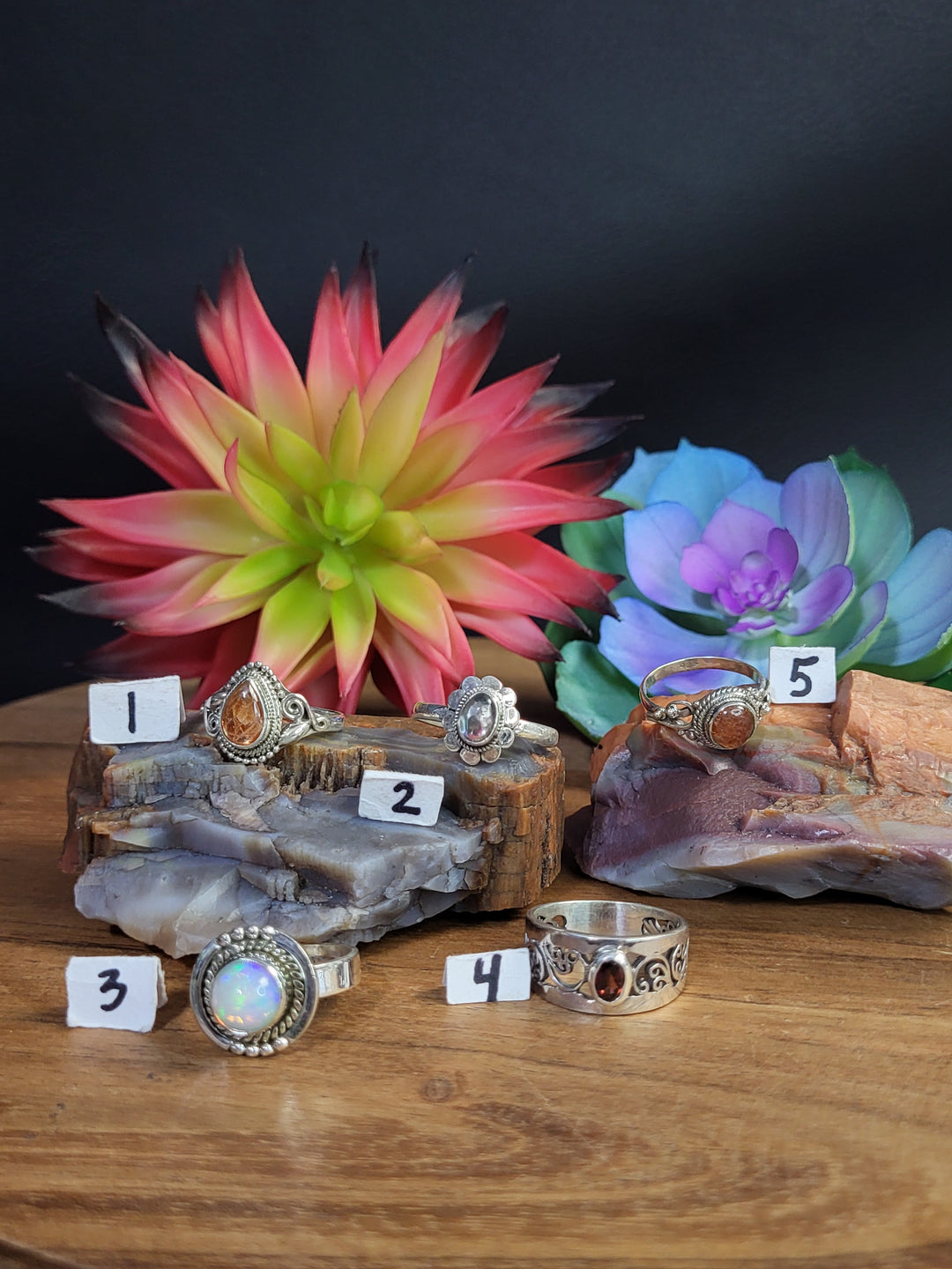 RESERVED FOR: julesdermonja:  6/30/2024- 5 Sterling Silver Items