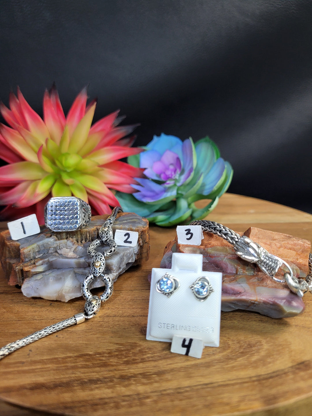 RESERVED FOR: Kimber: 6/30/2024- 4 Sterling Silver Items