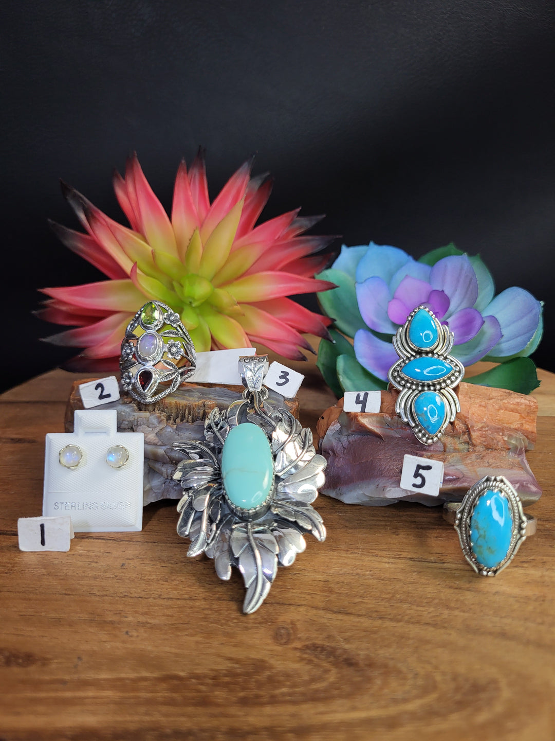 RESERVED FOR: Kristi K: 6/30/2024- 5 Sterling Silver Items