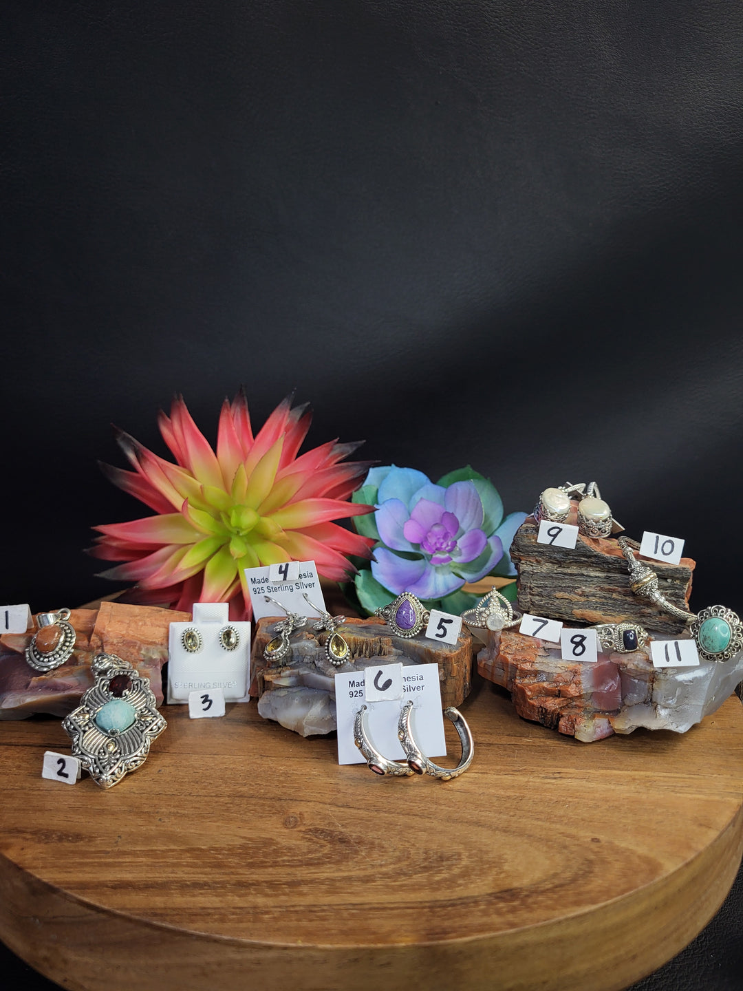 RESERVED FOR: Nic: 6/30/2024- 11 Sterling Silver Items