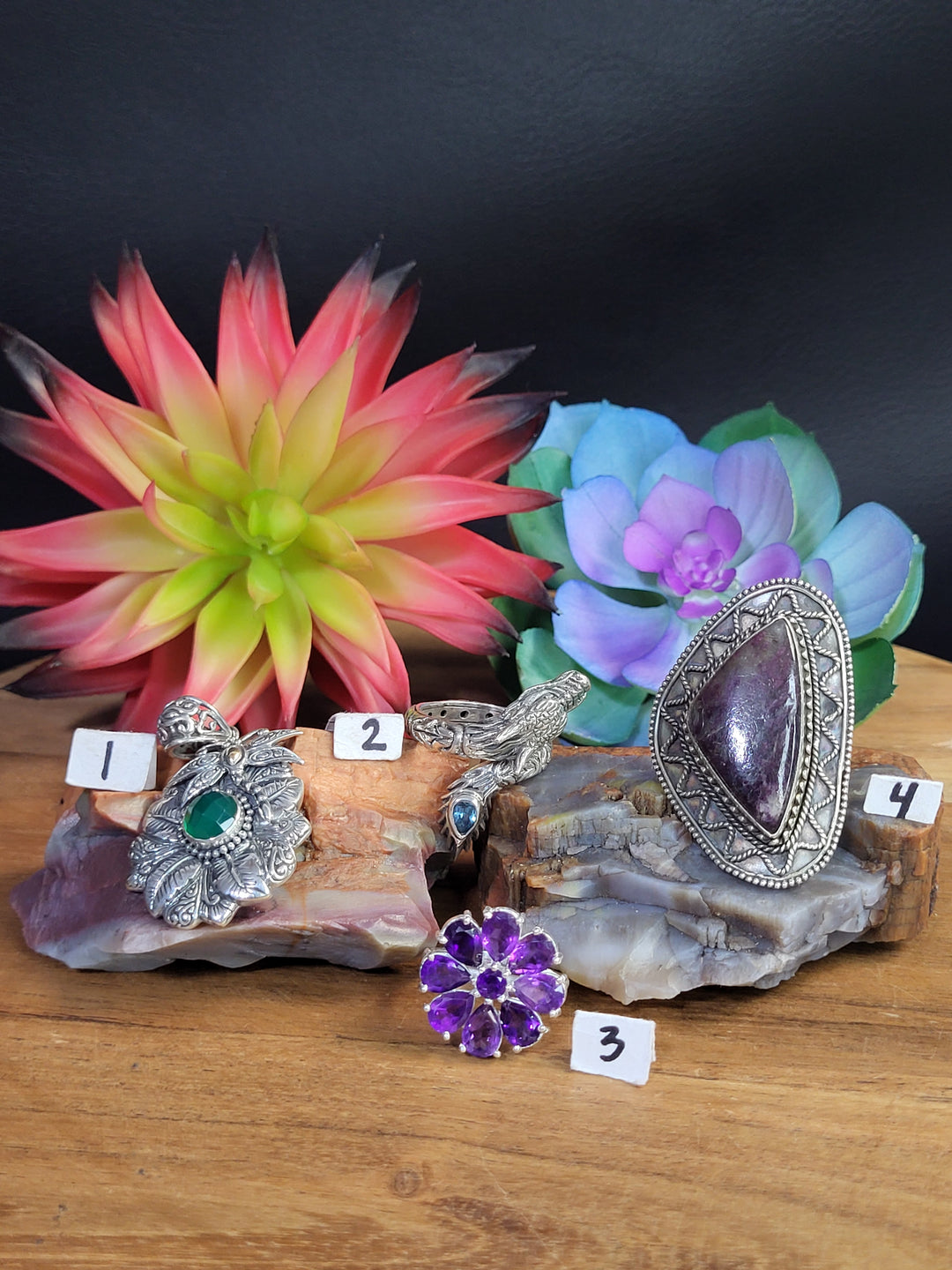 RESERVED FOR: Pat O'Leary: 6/30/24- 4 Sterling Silver Items