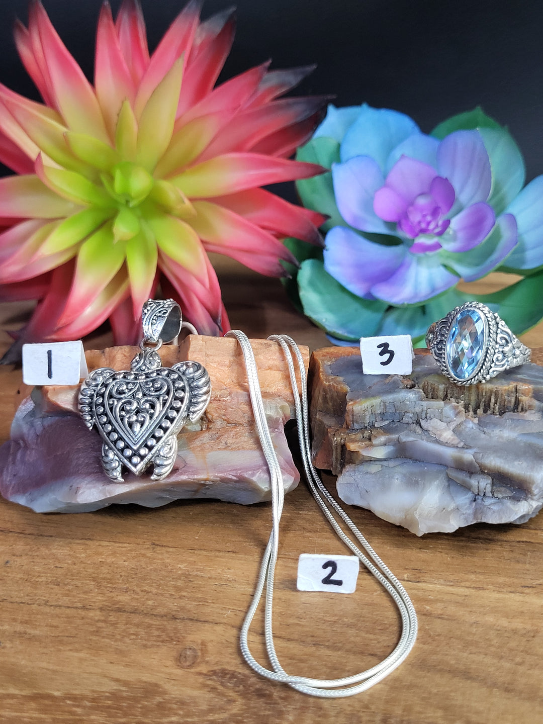 RESERVED FOR: Sheila Wildeman Camp: 6/30/24- 1 Sterling Silver Items