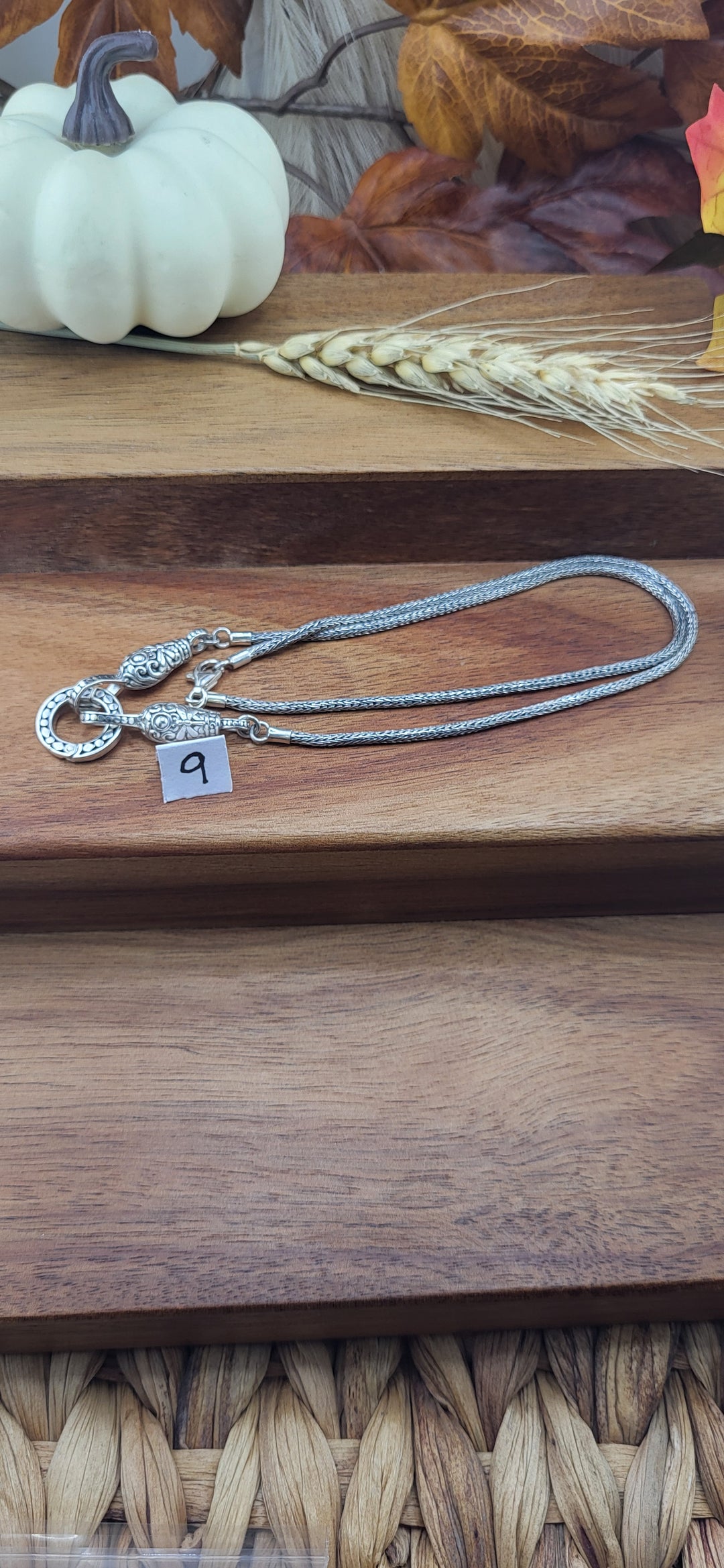 Reserved for: Debbie 1 sterling silver item CS.