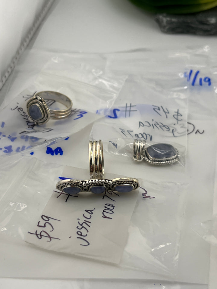 RESERVED FOR: jessica roca73 - 4/19/2025 tiktok Live Show -3  Sterling Silver Items