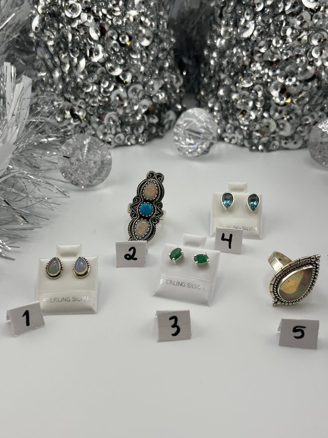 RESERVED FOR:   Nicole-11/27/2024 - 5 Sterling Silver Items