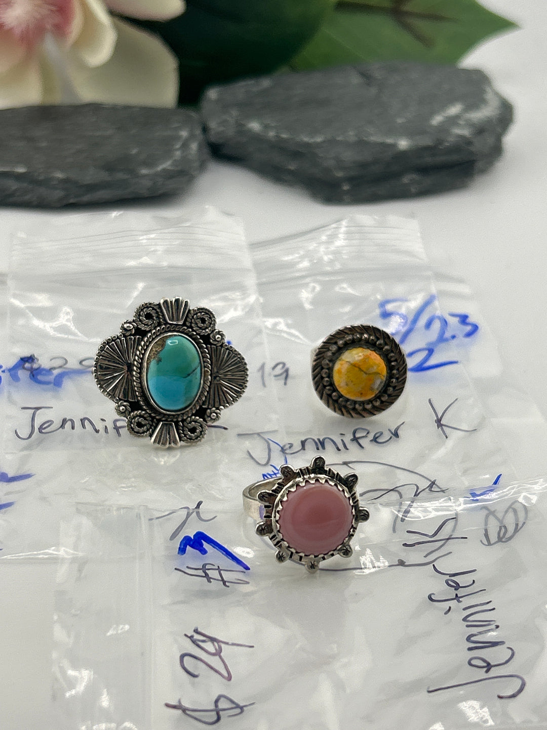 RESERVED FOR: Jennifer K - 5/23/2025 tiktok Live Show - 3 Sterling Silver Item