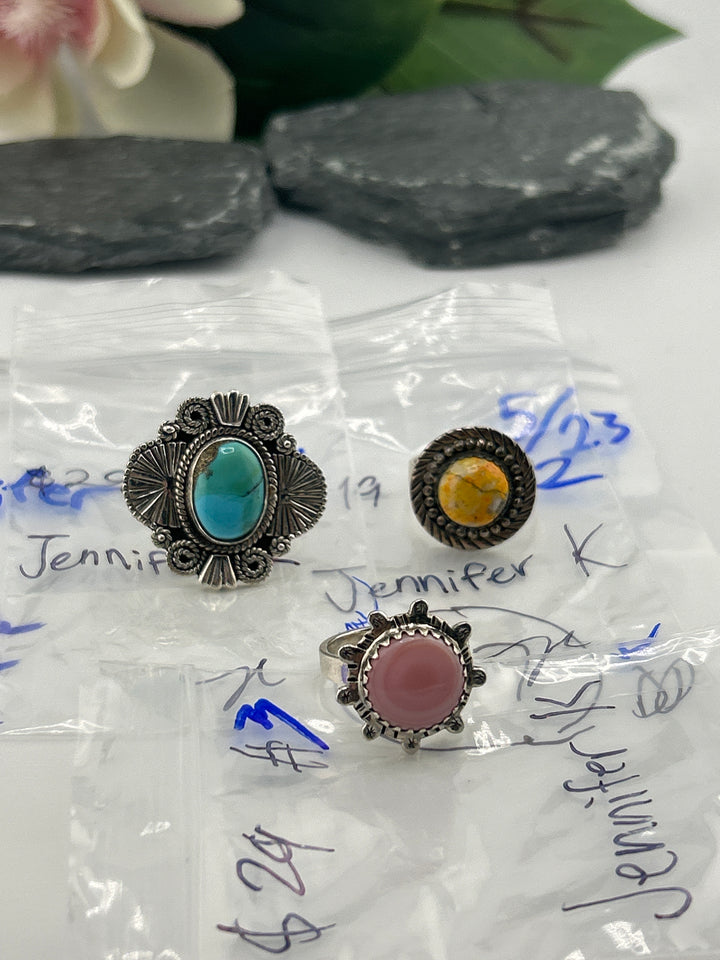 RESERVED FOR: Jennifer K - 5/23/2025 tiktok Live Show - 3 Sterling Silver Item