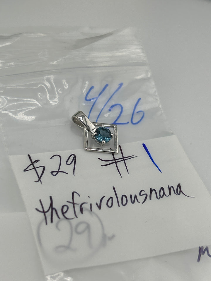 RESERVED FOR: thefrivolousnana - 4/26/2025 tiktok Live Show -1  Sterling Silver Items