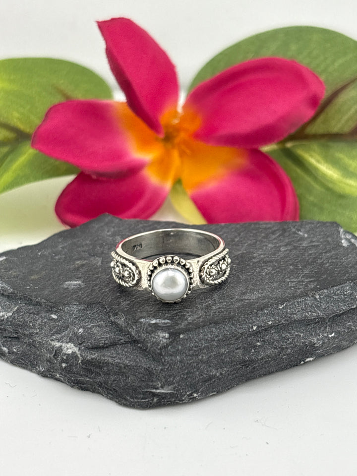 Mabe Pearl Bali Ring