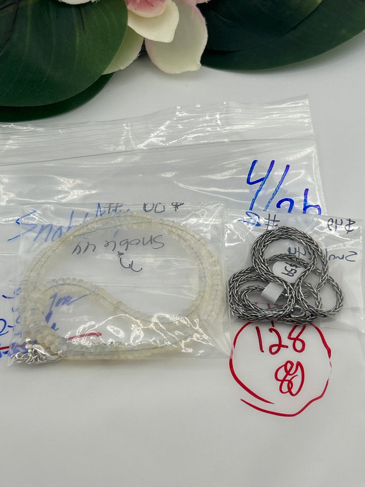 RESERVED FOR: Snoble44 - 4/26/2025 tiktok Live Show - 2 Sterling Silver Items
