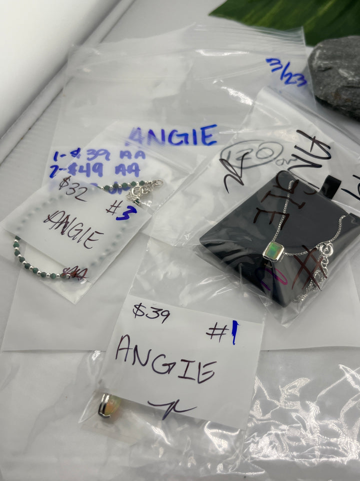 RESERVED FOR: ANGIE - 3/23/2025 Live Show -3  Sterling Silver Items