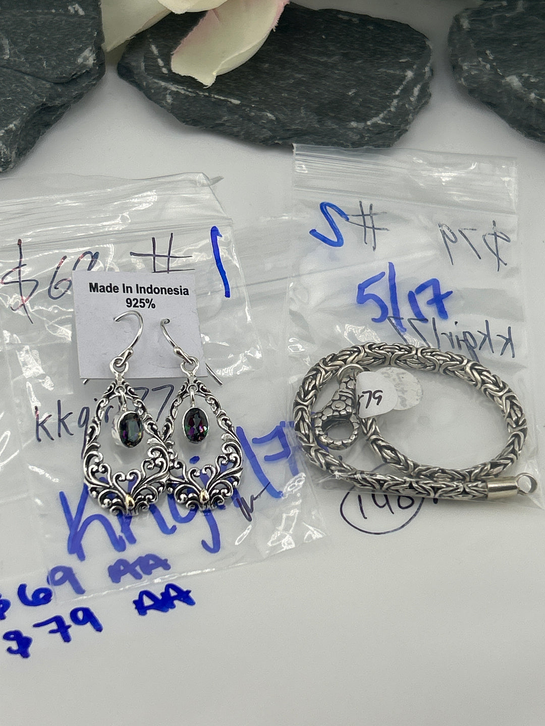 RESERVED FOR: kkgirl77- 5/17/2025 tiktok Live Show (48 hour) -2 Sterling Silver Items