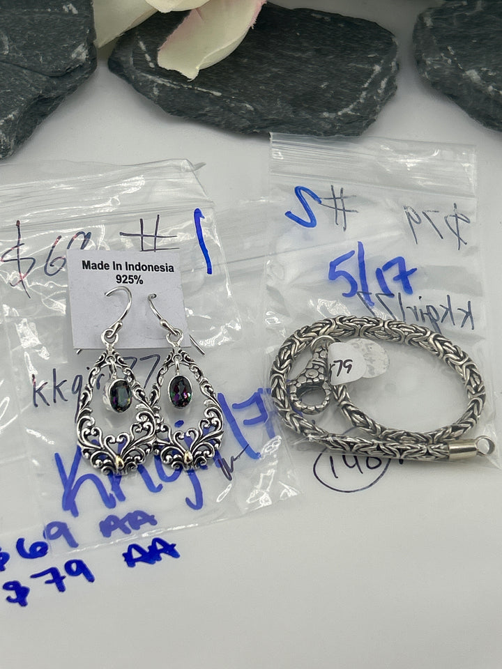 RESERVED FOR: kkgirl77- 5/17/2025 tiktok Live Show (48 hour) -2 Sterling Silver Items