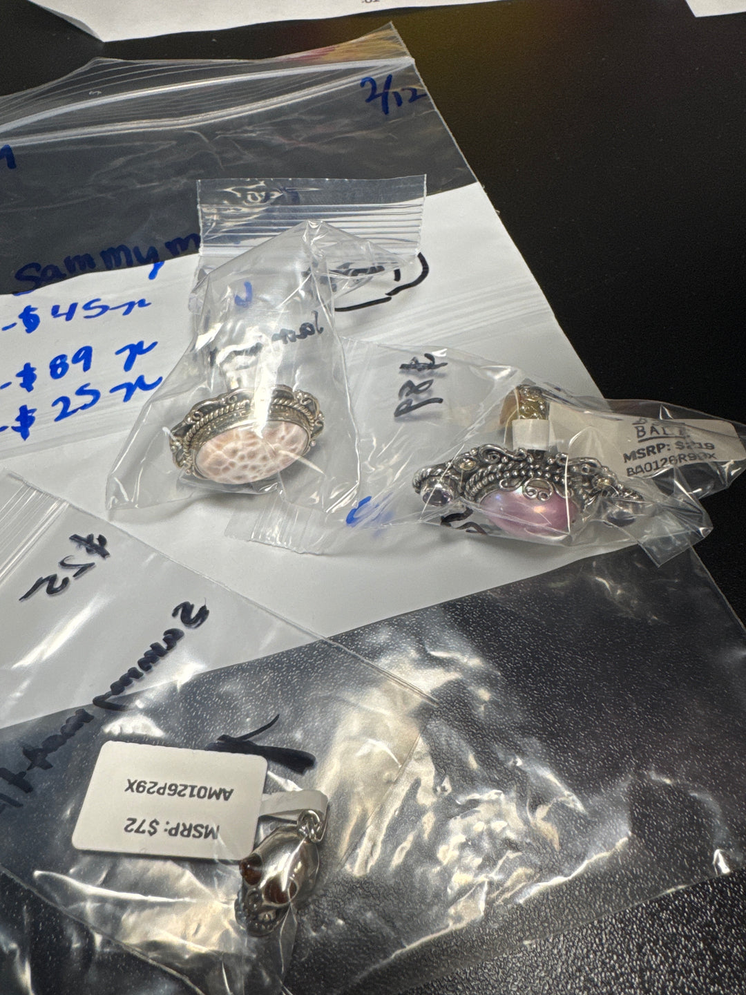 sammymatt12 - 2/12/26 - 3 925 Sterling Silver Items