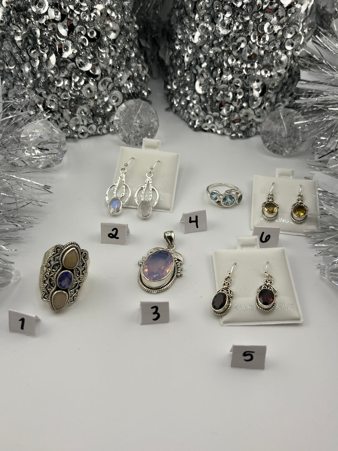 RESERVED FOR:   bekindalways-11/27/2024 - 6 Sterling Silver Items