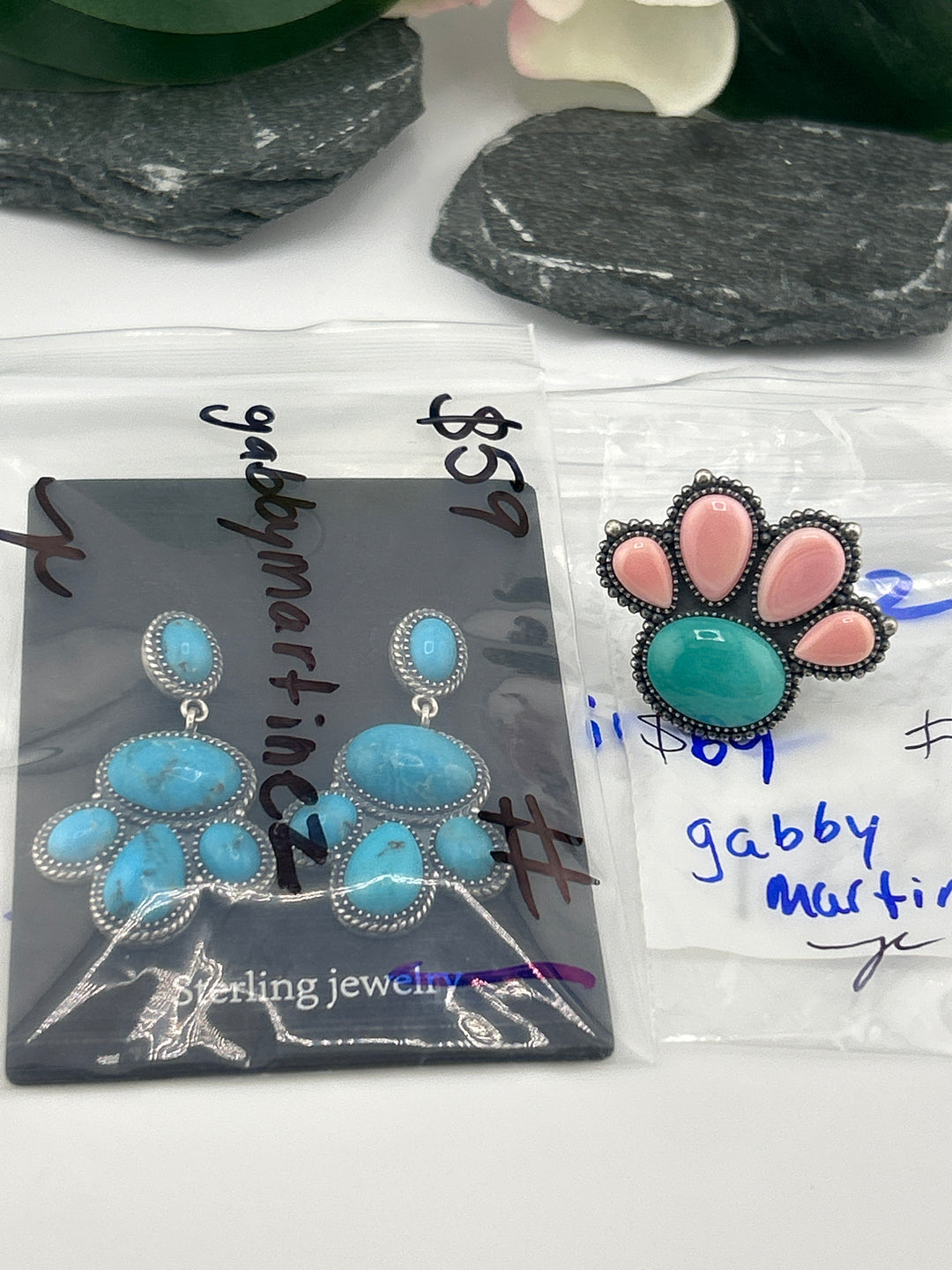 RESERVED FOR: gabbymartinez - 5/2/2025 tiktok Live Show -2  Sterling Silver Items