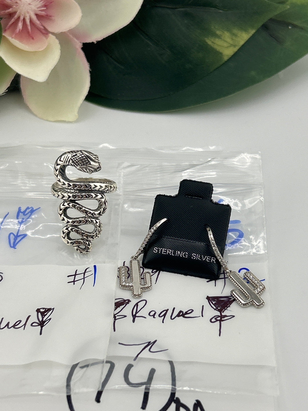 RESERVED FOR: 🌷Raquel🌷 - 4/25/2025 tiktok Live Show - 2 Sterling Silver Items
