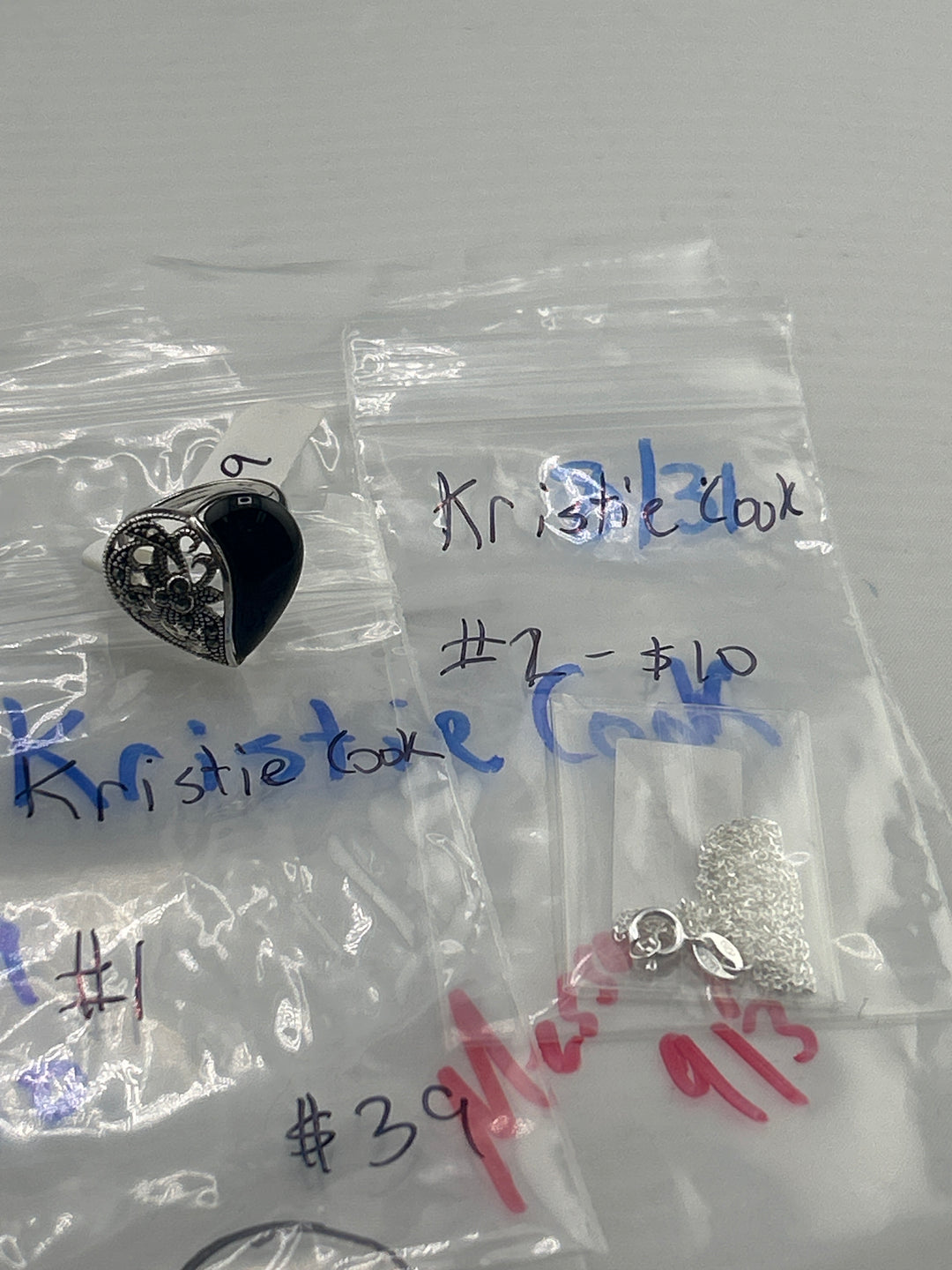 PM SHOW 48HR - RESERVED FOR: KristieCook - 8/31/2025 FL tiktok Live Show - 2 Sterling Silver Items