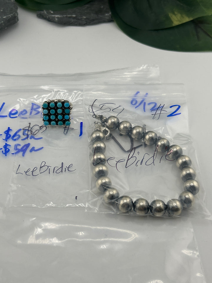 RESERVED FOR: LeeBIrdie - 6/12/2025 tiktok Reservation Live Show - 2 Sterling Silver Items