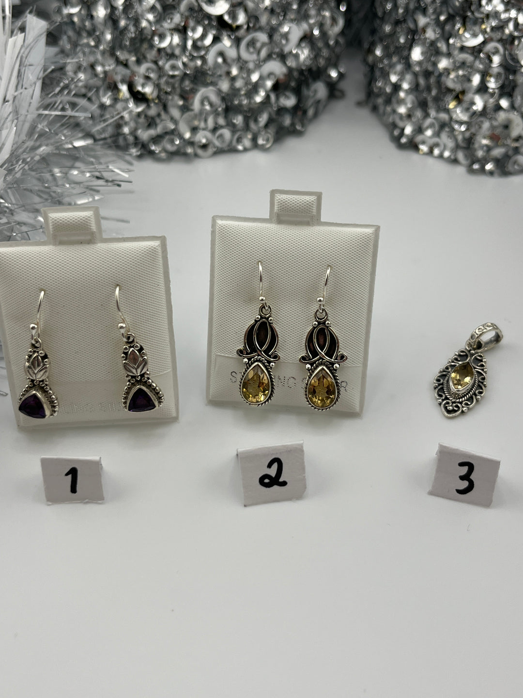 RESERVED FOR:   Mz Pro Nounced-11/27/2024 -3 Sterling Silver Items