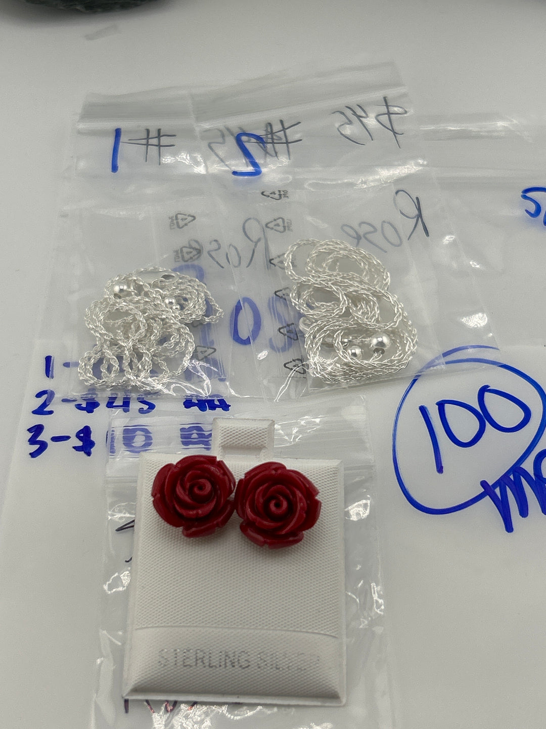 RESERVED FOR: Rose  - 5/21/2025 tiktok Live Show - 3 Sterling Silver Items