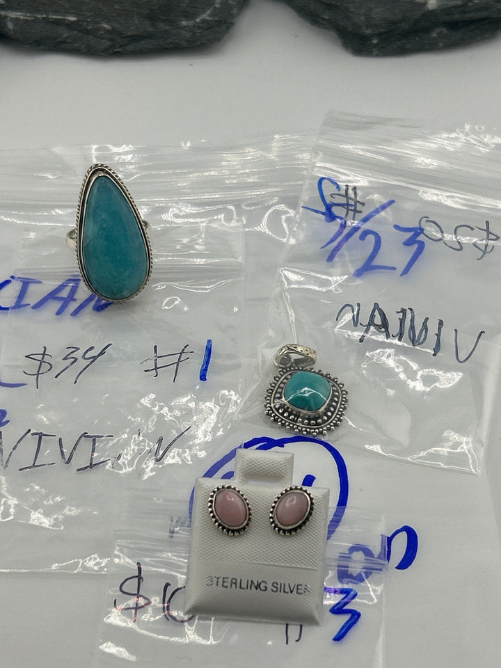 RESERVED FOR: VIVIAN - 5/23/2025 tiktok Live Show - 3 Sterling Silver Item