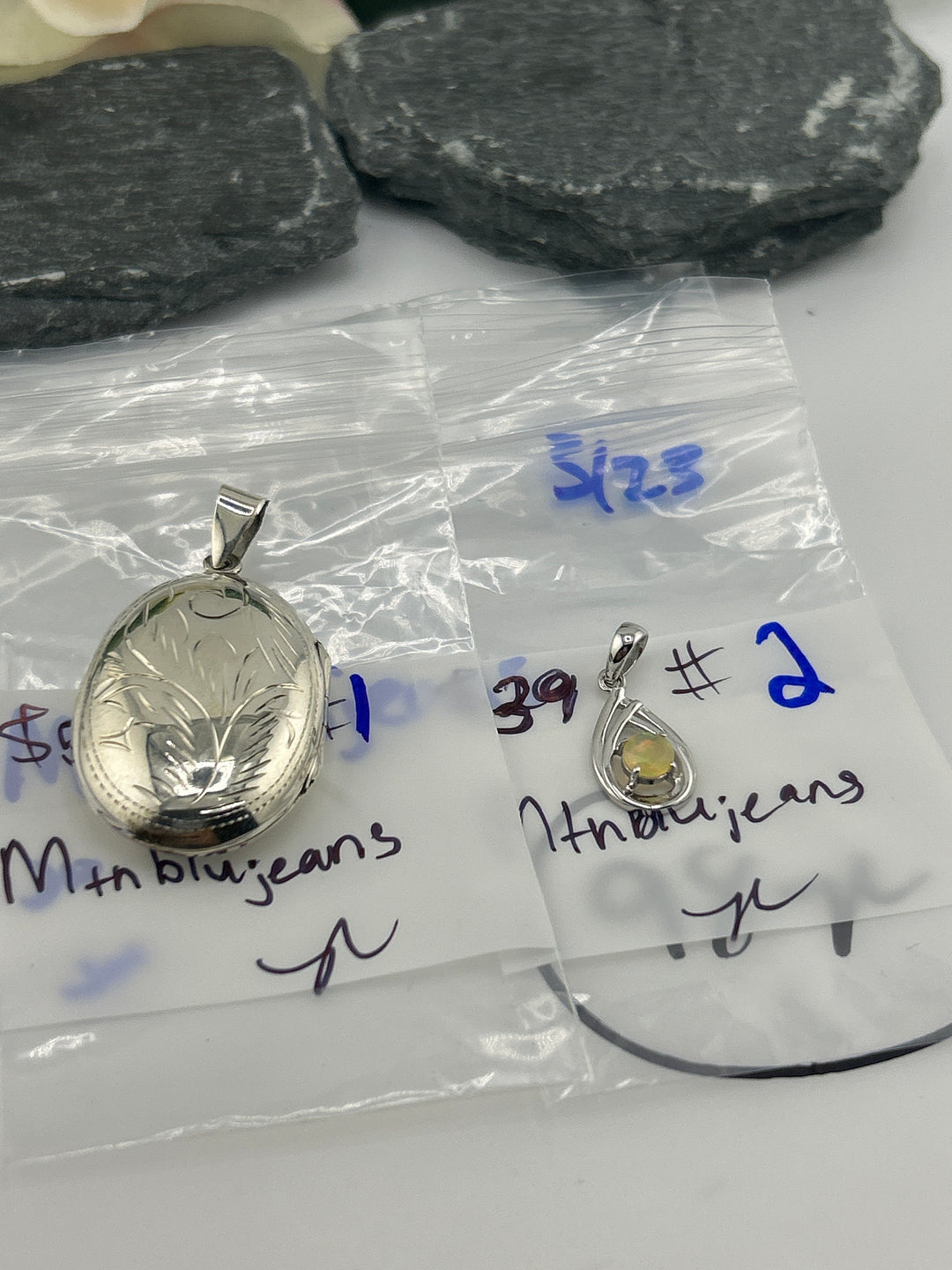 RESERVED FOR: Mtnblujeans- 3/23/2025 Live Show - 2 Sterling Silver Items