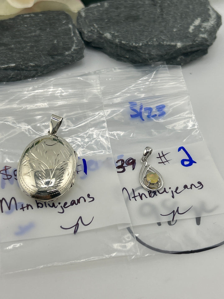 RESERVED FOR: Mtnblujeans- 3/23/2025 Live Show - 2 Sterling Silver Items