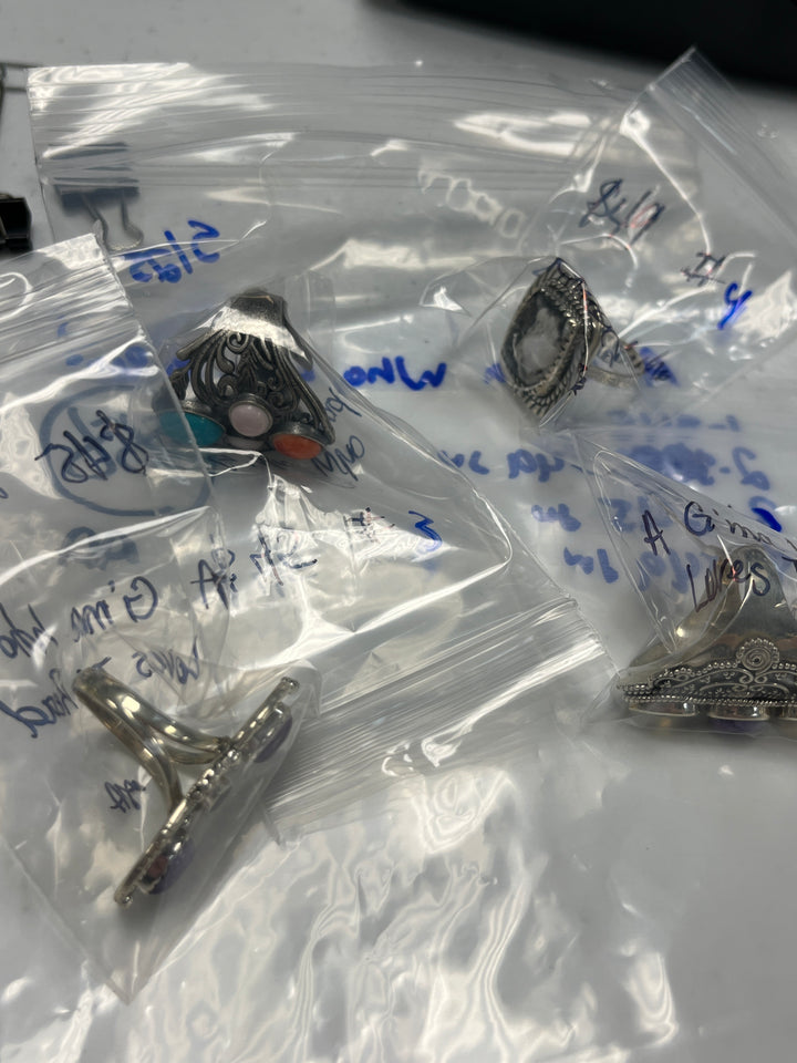 RESERVED FOR:  A G'ma Who Loves To Read- 5/25/2025 tiktok Live Show - 4 Sterling Silver Items