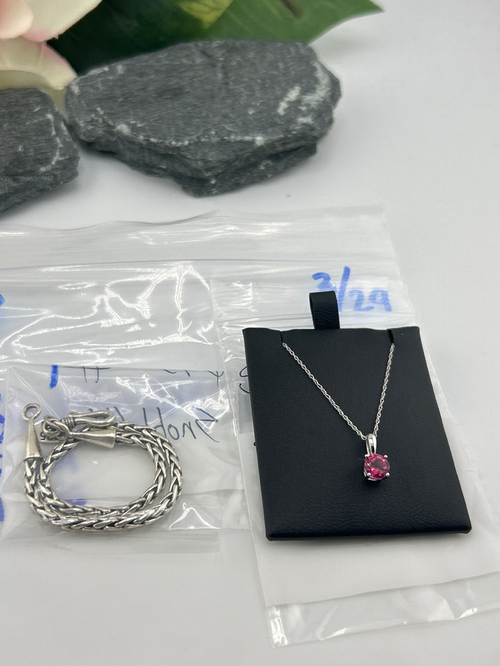 RESERVED FOR: Snoble44- 3/29/2025 The Collective Boutique App Live Show - 2 Sterling Silver Items