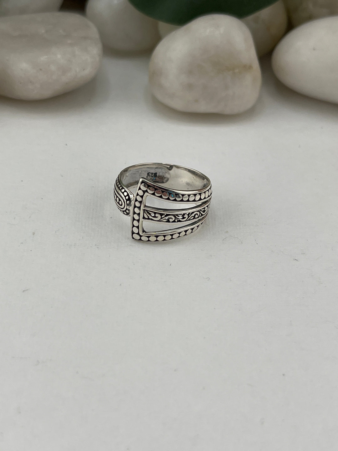 FB Bali Sterling Silver Ring