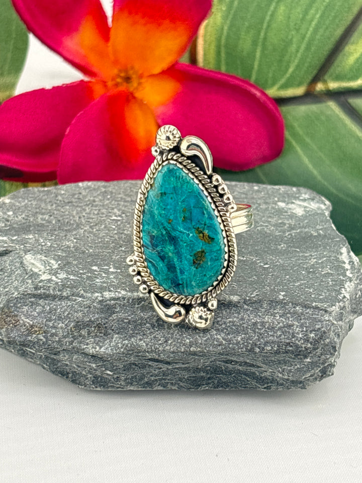 Opalized Wood Ring Size 11