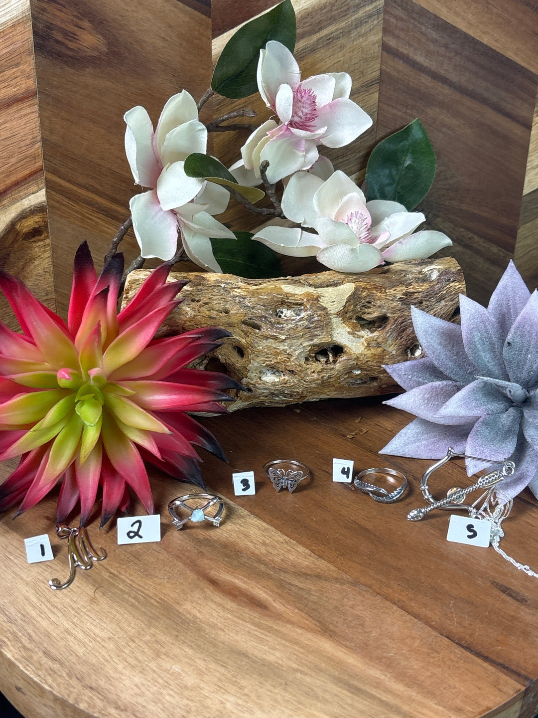 RESERVED FOR: MARY J 7/25/24- 5 Sterling Silver Items