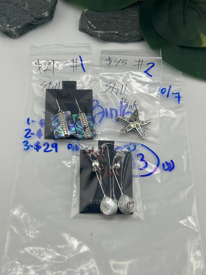 RESERVED FOR: Still Bink - 6/7/2025 FL tiktok Live Show - 3 Sterling Silver Items
