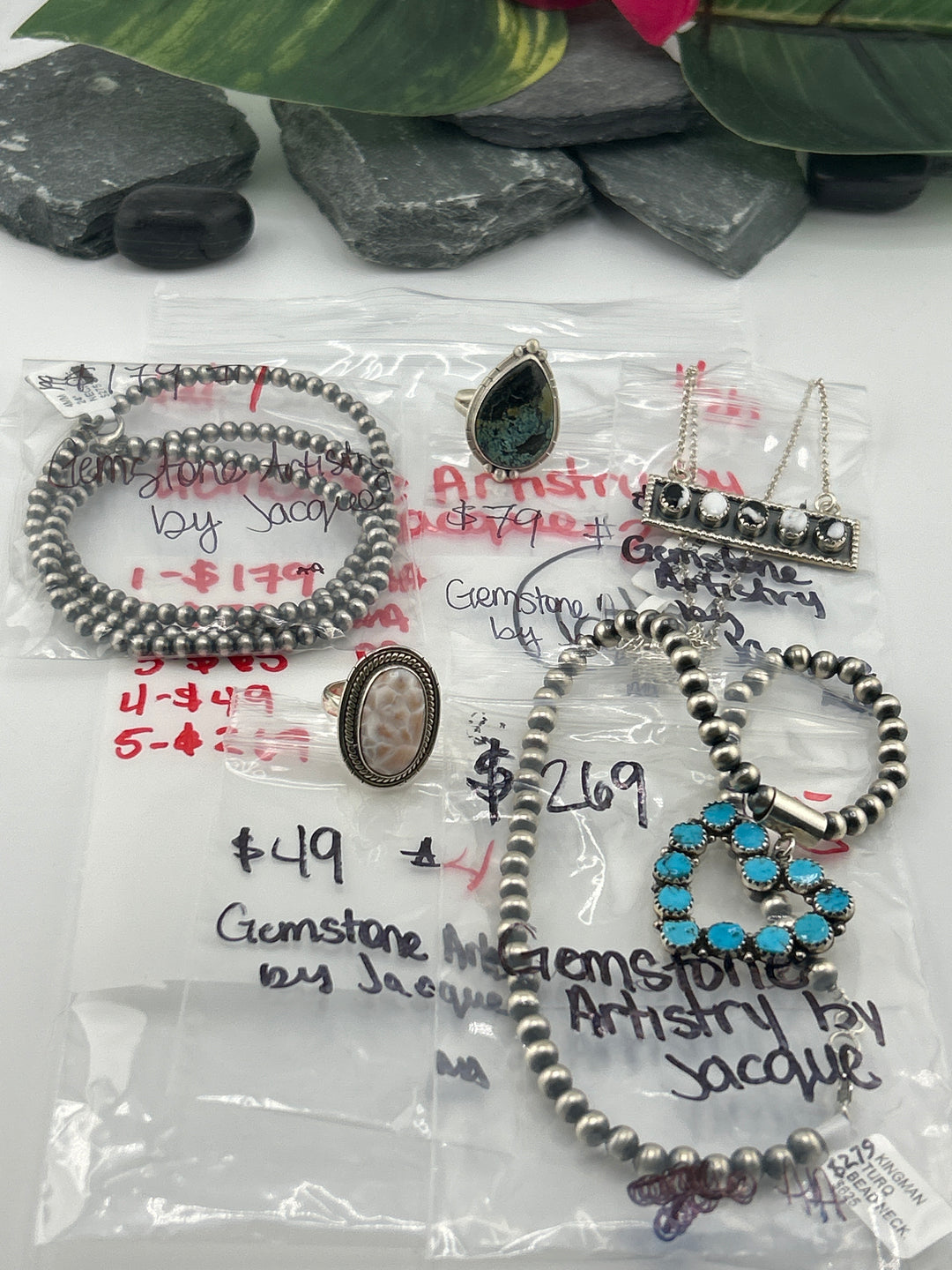 Gemstone Artistry by Jacque - 1/26/26 - 5 925 Sterling Silver Items