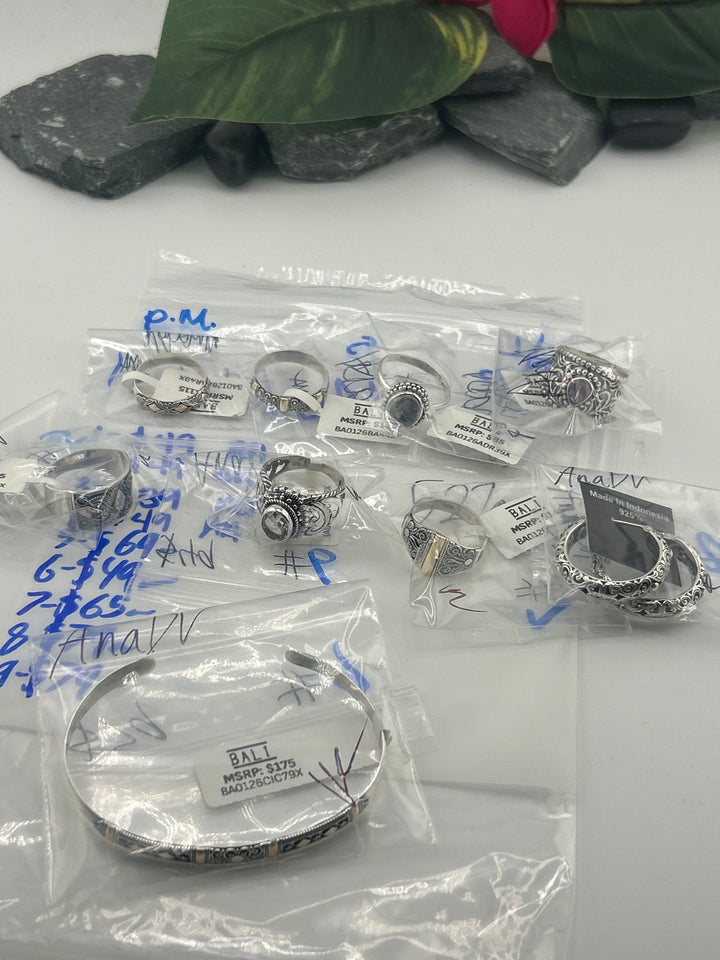 AnaDV -1/31/26 - 9 925 Sterling Silver Items