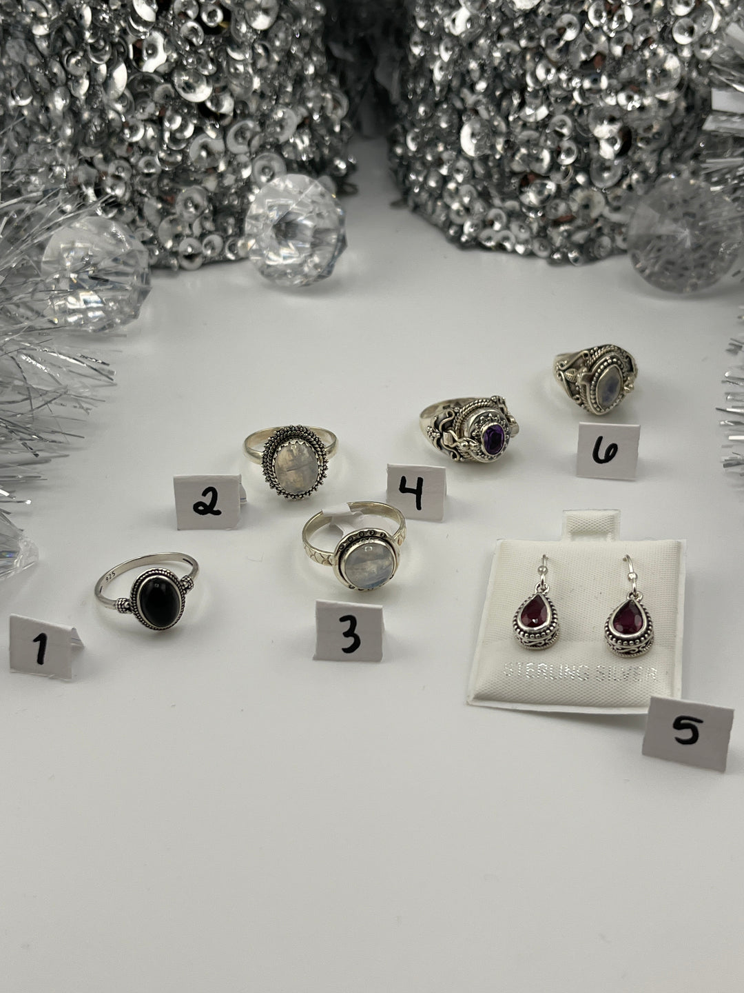 RESERVED FOR:   Bri🌙✨-11/27/2024 - 6 Sterling Silver Items