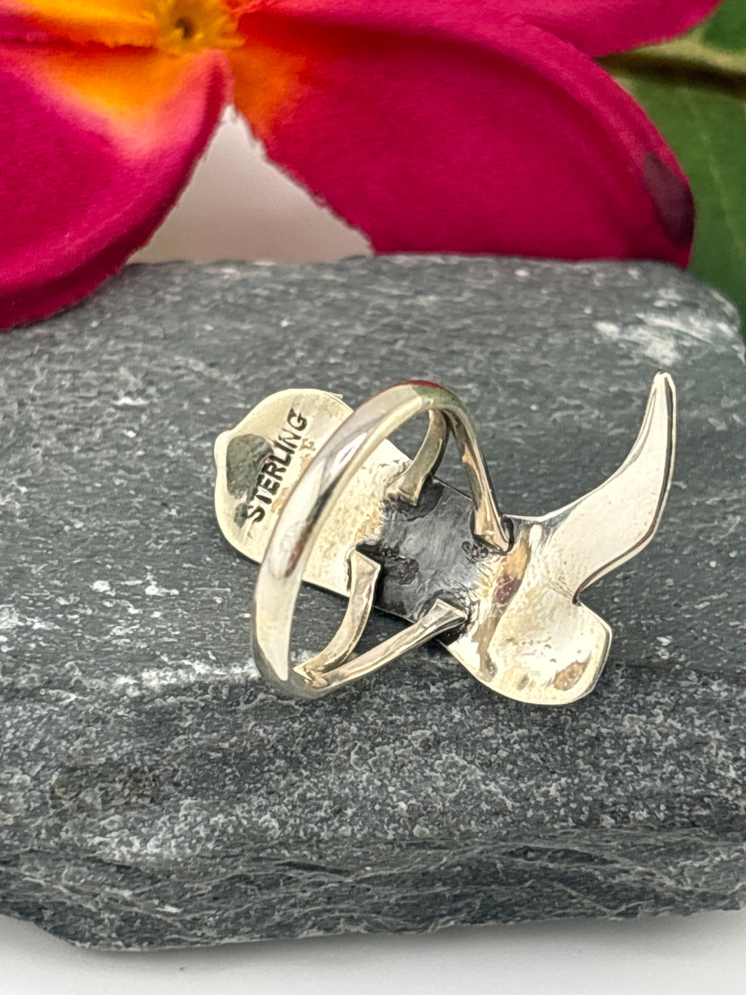 Turquoise Cowboy Boot Ring Size 7.5