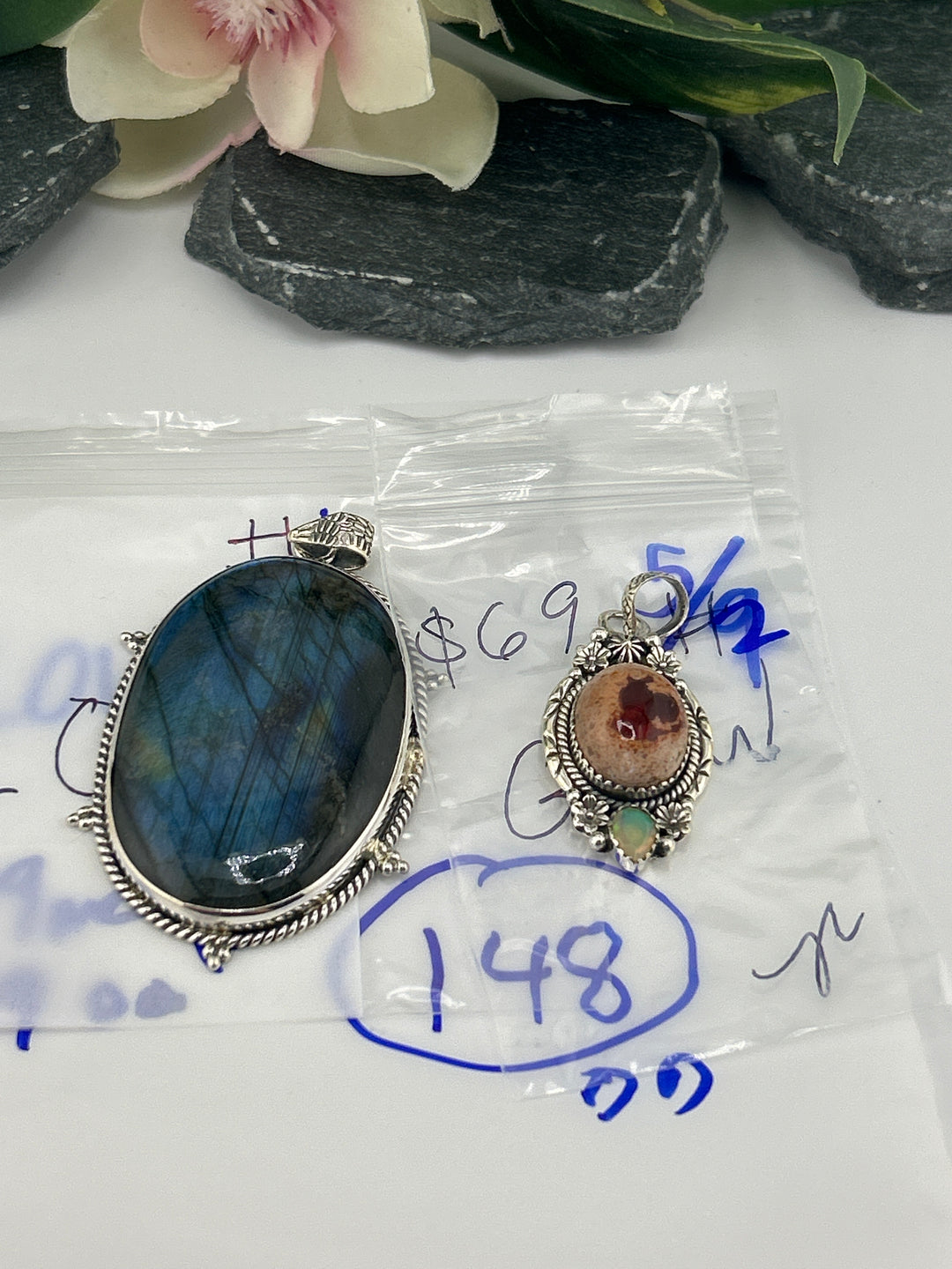 RESERVED FOR: GLOW - 5/9/2025 tiktok Live Show - 2 Sterling Silver Items
