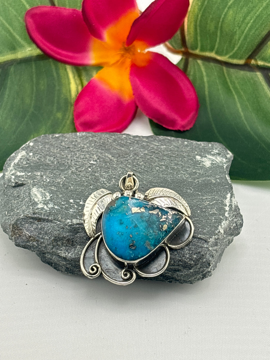 Morenci Turquoise Pendant