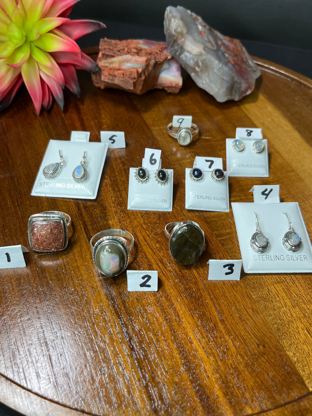 RESERVED FOR: Yellowstary-7/11/24-9 Sterling Silver Items