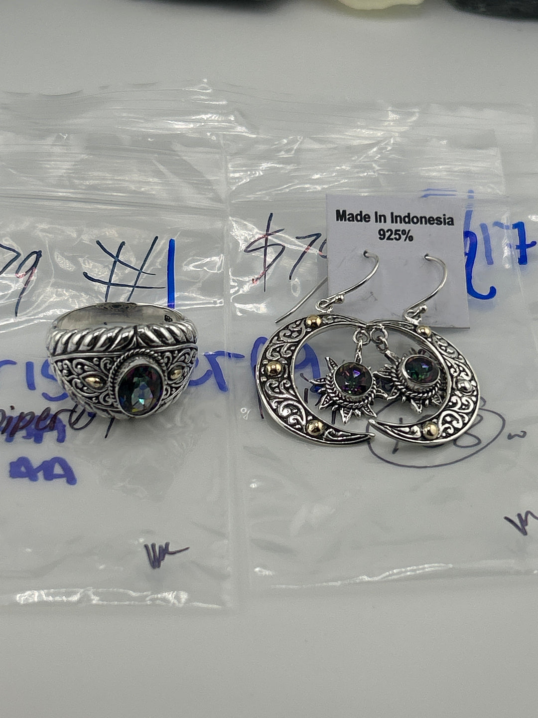 RESERVED FOR: Krispiper09- 5/17/2025 tiktok Live Show (48 hour) -2 Sterling Silver Items
