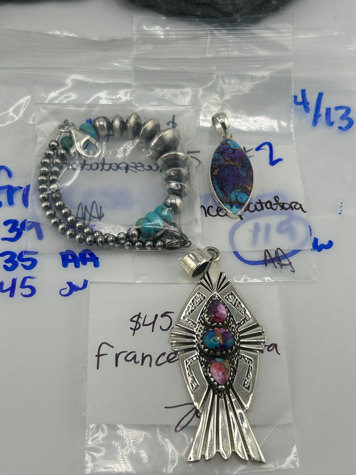 RESERVED FOR: francesspatafora - 4/13/2025 tiktok Live Show -3  Sterling Silver Items