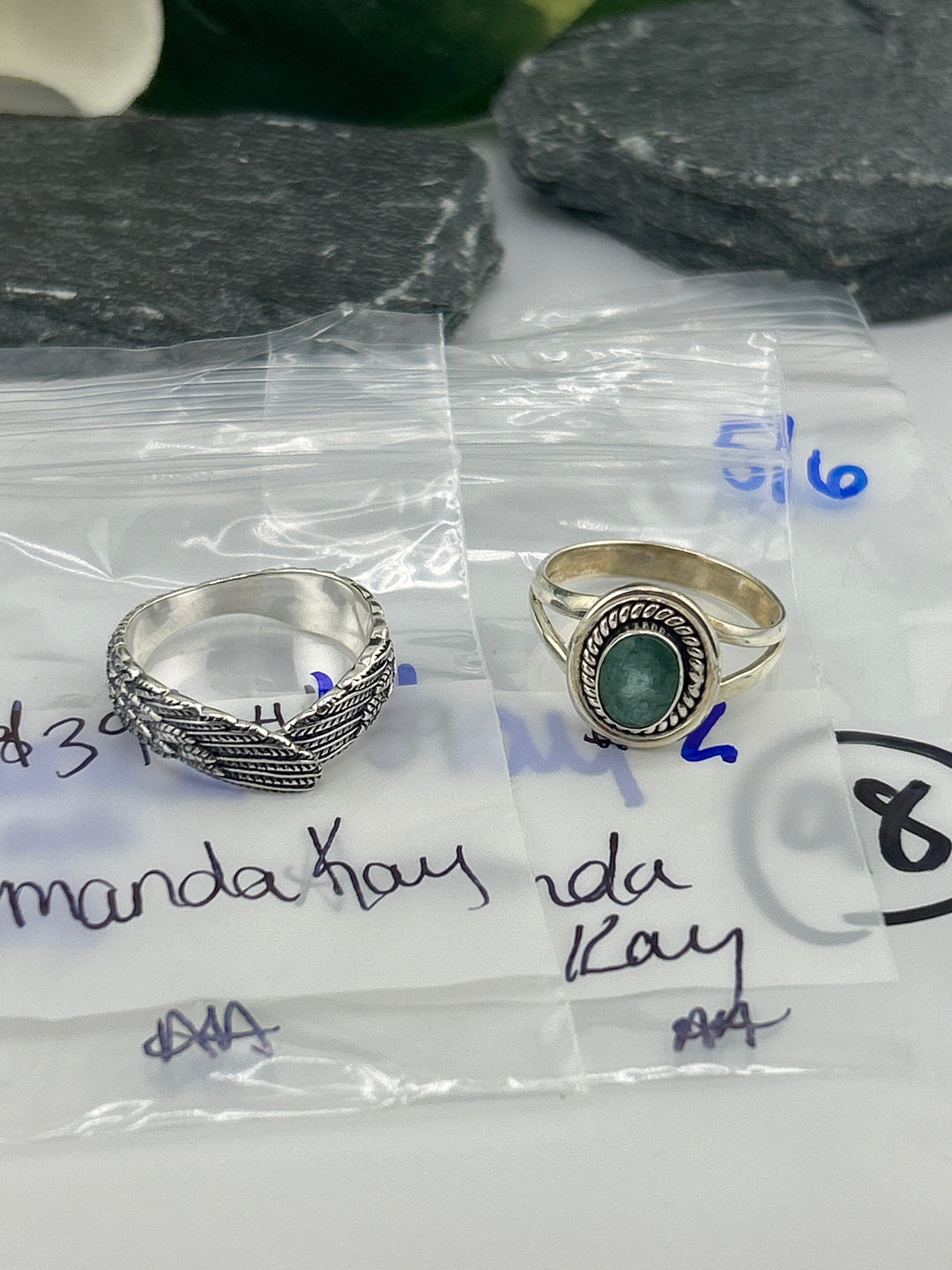 RESERVED FOR: Amanda Kay  - 5/6/2025 tiktok A.M Live Show - 2 Sterling Silver Items