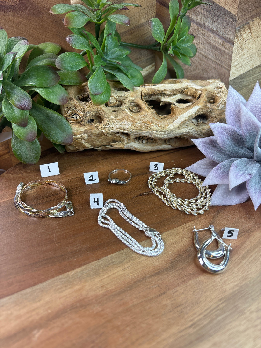 RESERVED FOR: OnlyBPfans 8/1/24- 5 Sterling Silver Items
