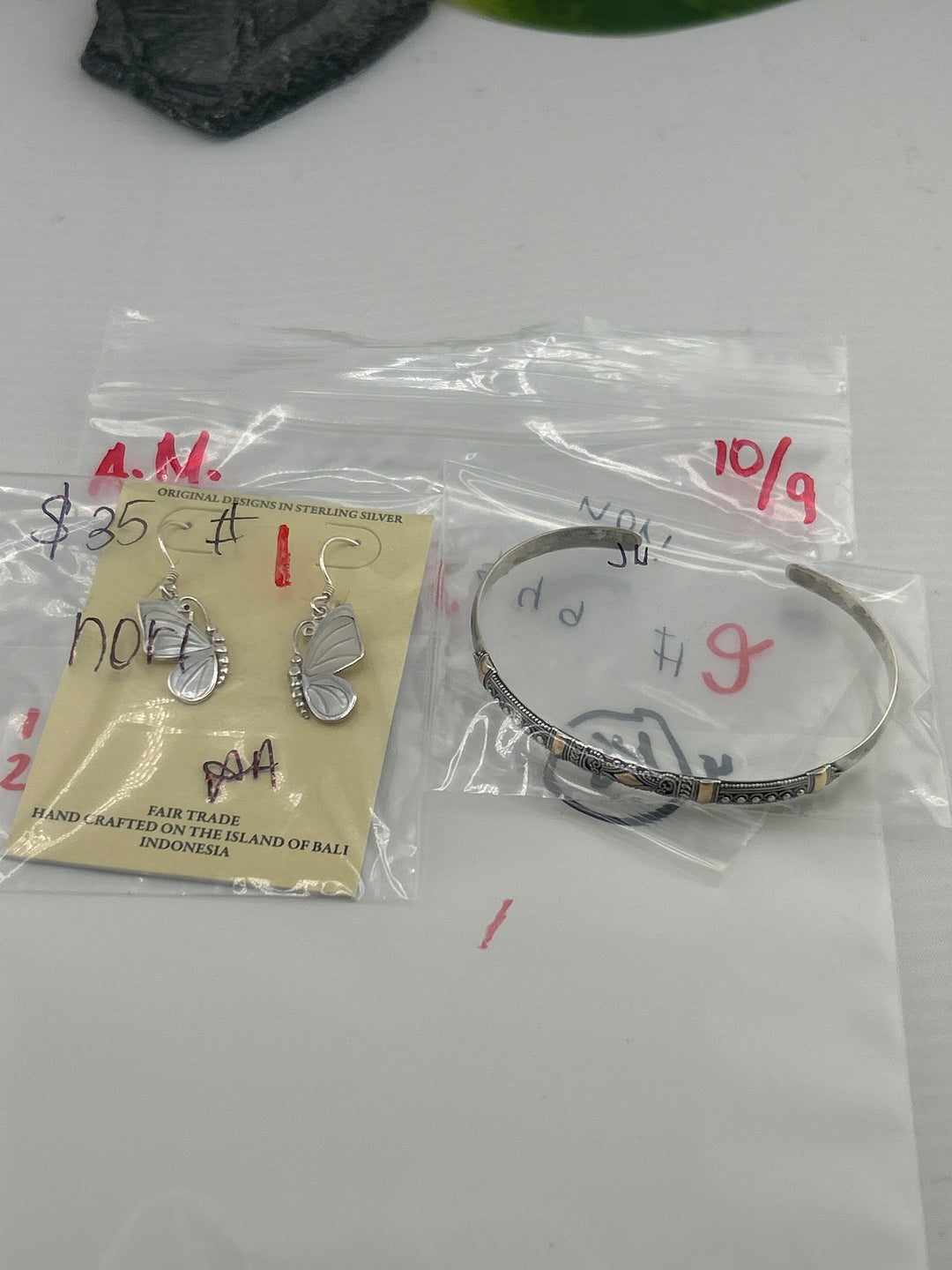 AM SHOW 48HR RESERVED FOR:   nori- 10/9/2025 FL tiktok Live Show - 2  Sterling Silver Items