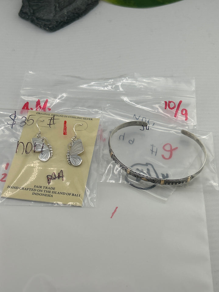 AM SHOW 48HR RESERVED FOR:   nori- 10/9/2025 FL tiktok Live Show - 2  Sterling Silver Items