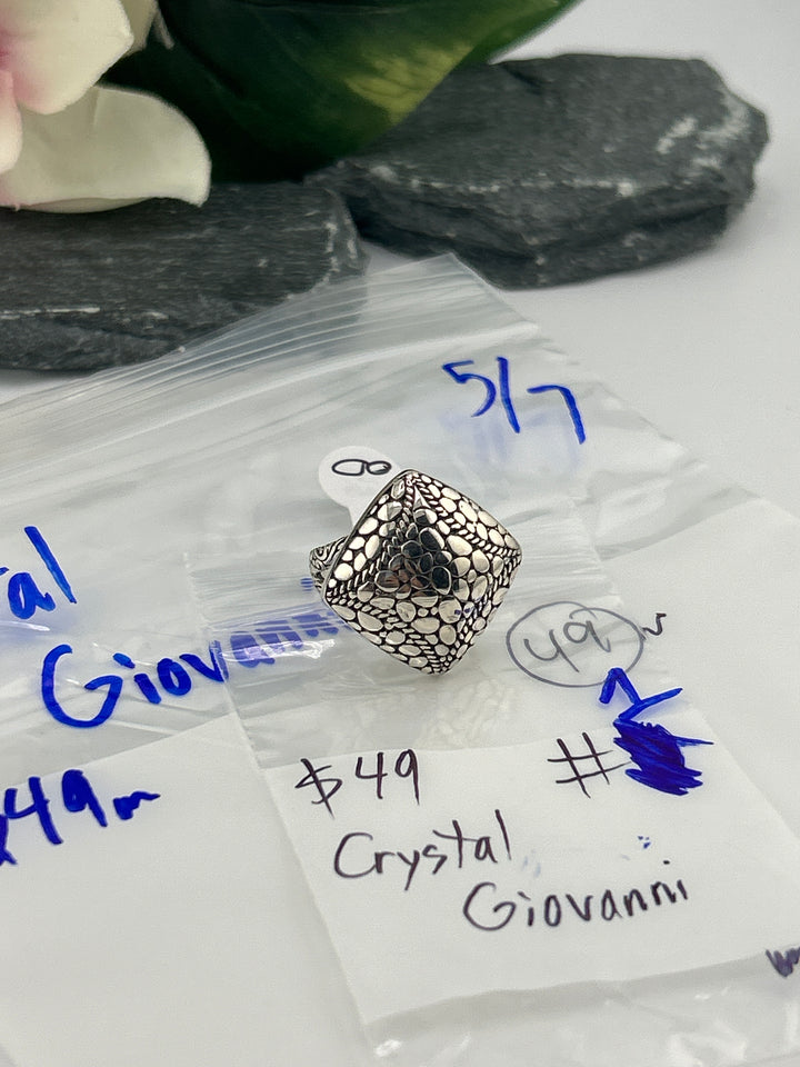 RESERVED FOR: Crystal Giovanni - 5/7/2025 tiktok Live Show -1  Sterling Silver Items