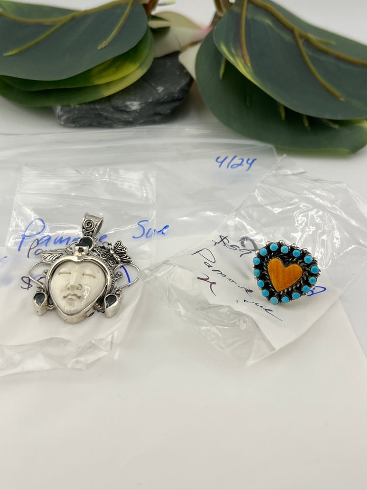 RESERVED FOR:  Pammie Sue- 4/24/2025 tiktok Live Show -2  Sterling Silver Items