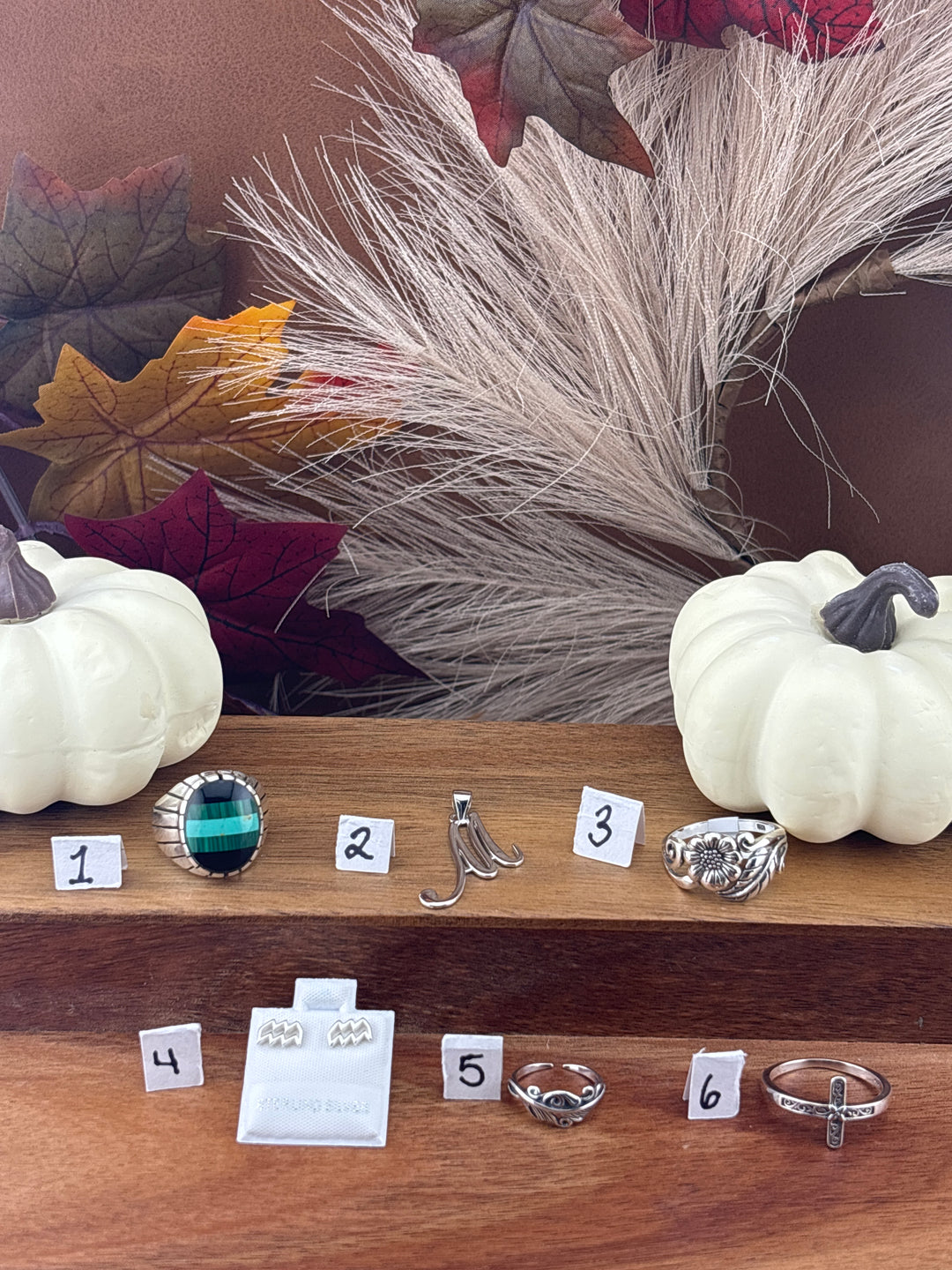 RESERVED FOR: Maribel Peña Torres 9/28/2024 - 6 Sterling Silver Items